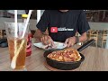 how to eat pizza hut dien in