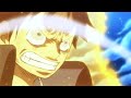 Luffy's overbearing spirit that opens the heavens and Kaido's golden peak clash