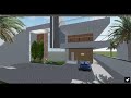Revit + Lumion ( Modern villa project )