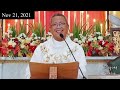 Sakit ang tiyan ug kinatawa | Fr. Ciano Ubod | November 21, 2021