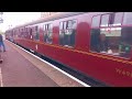 Mayflower leaving West Somerset Railway steam gala