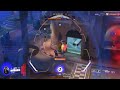 ANA SLEEPS MERCY in FLight and karma #OverWatch2clips #gaming Overwatch 2