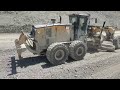HOW IT WORKS | Awesome Road Reconstruction With Komatsu D375A Dozer & Caterpillar 18M3 Motor Grader