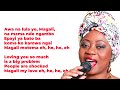 Magalie   Faya Tess with Lyrics (English Translation)