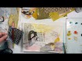 Intuitive Art Journaling - Part #2 - How to Use Mixed Media Collage Papers! - More Layers!