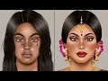 Makeup ASMR full vers. Transforming from a poor homeless person to a rich girl | Homeless Animation