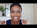 SIMPLE & EASY NO EXTENSIONS NATURAL HAIRSTYLE ON 4C HAIR.