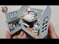 DIY miniature dollhouse kit 