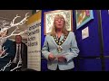 Dementia Friendly Hampshire: The Story So Far' test valley Mayor jan Lovell opening The exhibit