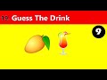 Drink games | Guess the drink from emoji | Drink game, drink quiz, Emoji challenge