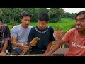 Berburu Ayam Hutan Penghuni Hutan Bambu | Mukbang Ayam Hutan Sambal Cobek | Nature Cooking