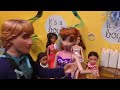 Brother or sister ? Elsa & Anna toddlers - surprise balloon - Barbie