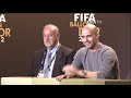 REPLAY: FIFA Ballon d'Or 2012, men's press conference