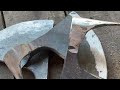 Melting Rusty Iron Into Beautiful Axe | Axe Making
