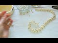 مشروع صناعة المجوهرات اليدوية:طريقة عمل طقم راقي للمناسبات