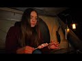 Winter Camping in Snowstorm | Solo Overnight in the woods | Cozy ASMR