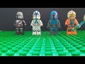 Building Lego Star Wars  minifigures (stop motion)