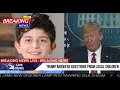 Trump holds press conference for kids