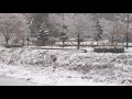 Salju yang menyebalkan datang lebih awal di 2017 bulan november,kayak berada di film animasi,,,!!!