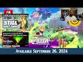 I GET TO PLAY AS ZELDA!!!!????  NEW LEGEND OF ZELDA: ECHOES OF WISDOM TRAILER REACTION