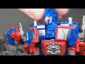 Transformers DOTM Optimus Prime Vs. Sentinel Prime and Megatron