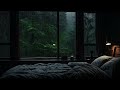 Peaceful Piano Music with Rainfall - Rain Sounds on the Windows | Music for Relaxation