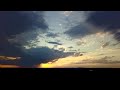 Stormy sunset from my drone