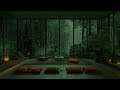 Calming Rain by the Window Facing Green Forest - Relaxation and Quality Sleep