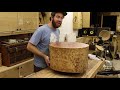 Making a Table From A Tree Stump