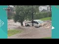 New York turns into an ocean! Severe flooding inundated 2 major cities in the US