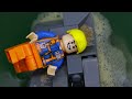 Lego Fighter Jet Crashes - Wave Machine VS Airplane Survivors - Lego Experiment