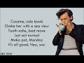 Harry Styles - Keep Driving (lyrics)