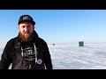 Lake Simcoe Ice Fishing Perch Feb 12, 2023