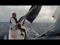 Bermuda 1-2 solo sailing on J/111 BLUR
