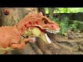 Evolution of the Jurassic World 3 | All mighty dinosaurs gather to fight | Red T-Rex vs Green T-Rex