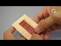 How to Make Miniature Door from Popsicle Sticks