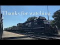 Another Military train! Rail action in Spartanburg and Roebuck, SC. (June 27 2024)