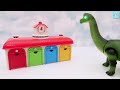 12 Dinosaur Heads Lego! Learn Dinosaurs Names 혼종 공룡 레고