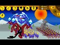 NEW SUMMON GRIFFON SUPERGOLD FUR vs GRIFFON SUPERGOLD ICE | Stick War Legacy Mod