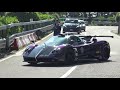 BEST OF Pagani Zonda 7.3 N/A V12 Engine SOUNDS! - Zonda S, F, 760LM, Uno & More!