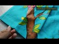 Easy Fabric Painting On Cloth|Blouse Hand Painted |Step By Step | Tutorial video