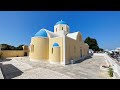 Santorini Greece, Oia, walking tour 4k, 2023