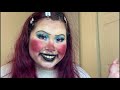 sad clown halloween makeup tutorial 🤡