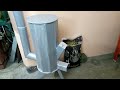 DIY rocket pellet stove