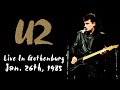 U2 - Live In Gothenburg - January 26th, 1985
