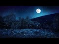 Relaxing Sleep Music and Night Nature Sounds - Soft Crickets, Beautiful Piano, Fall Alseep