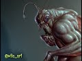 Deep One timelapse | lovecraft creature