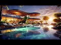 【Relaxing music】120 minutes LOFI sound | Experiencing the extraordinary in a mystical pool at dusk.