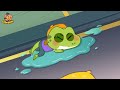 Run! It's the Hungry Worm | Funny Cartoons for Kids | Police Cartoon | Sheriff Labrador
