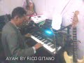 RICO GITANO KEYBOARDS, AYAH CIPTAAN RINTO HARAHAP